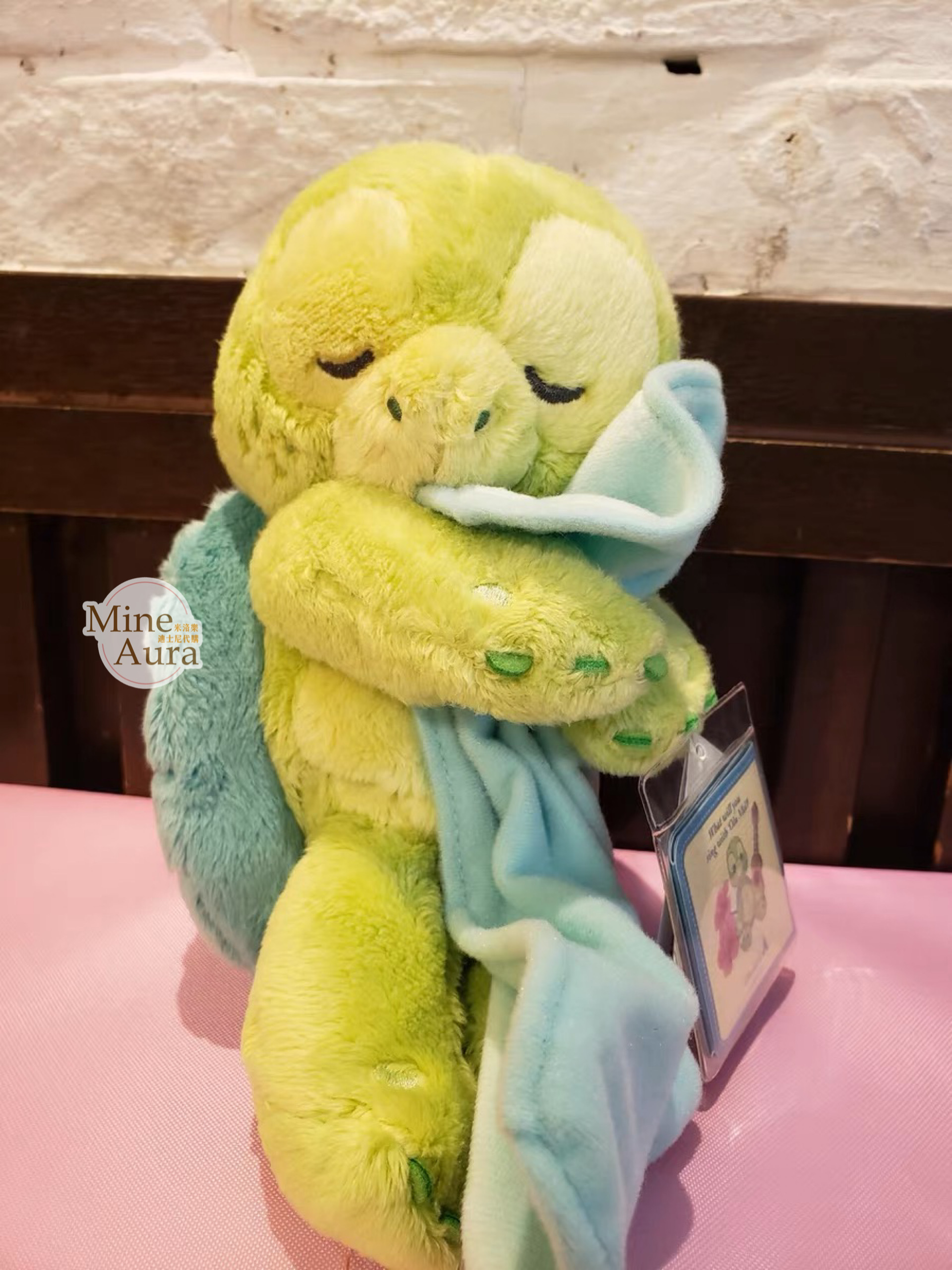 (現貨) 甜睡 Duffy's Sweet Dreams 奧樂米拉 海龜 OluMel 睡顏 娃娃 玩偶 -香港迪士尼樂園