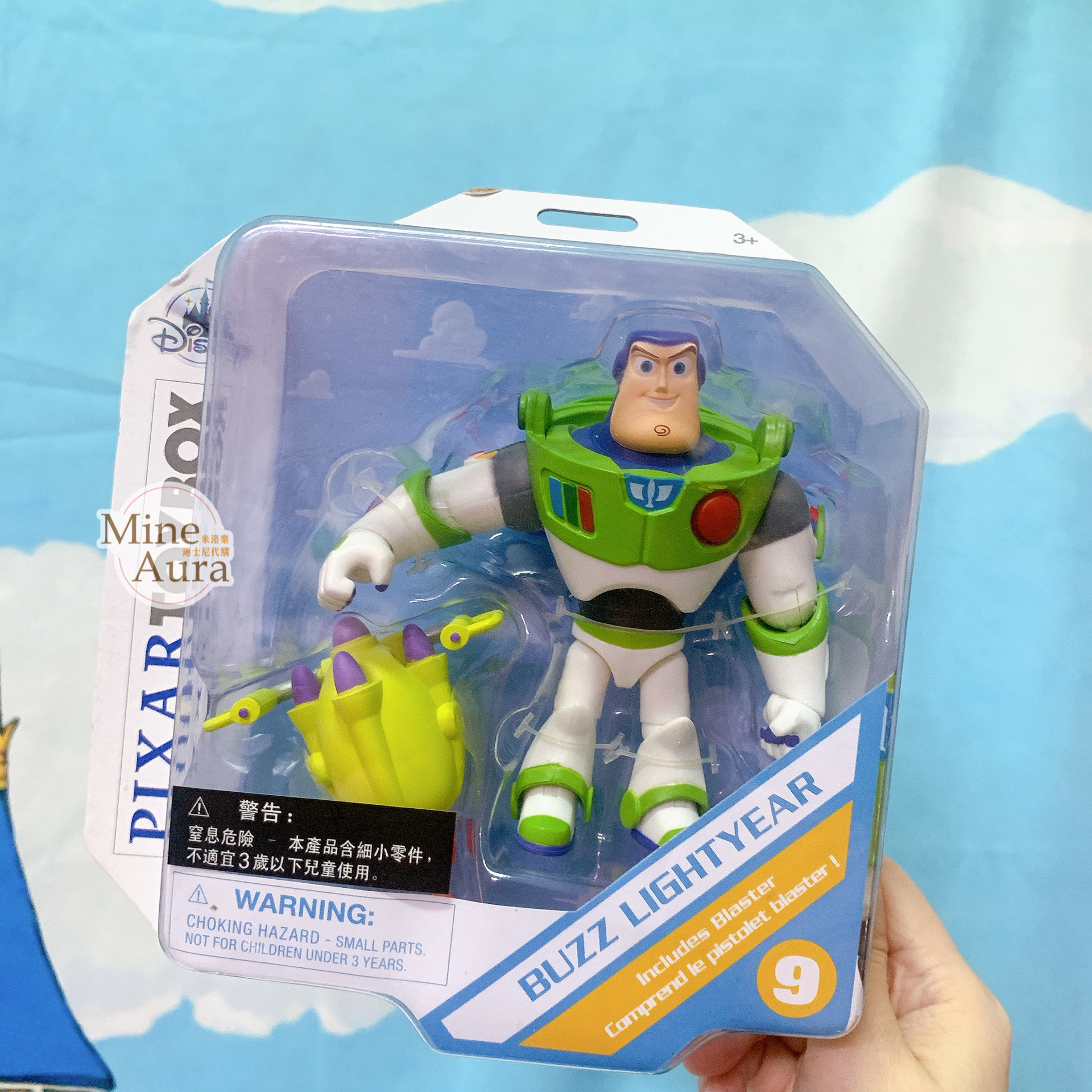 (全新NG品現貨) 巴斯光年 Buzz Lightyear 玩具組 玩具總動員 Toy Story -香港迪士尼樂園