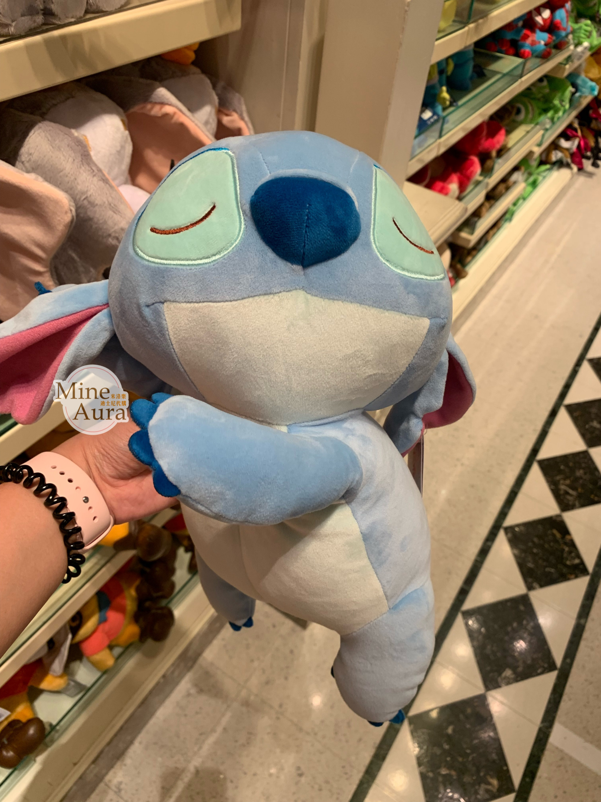 (現貨) 夢想系列 史迪奇 Stitch 趴趴睡顏 睡姿 趴姿 娃娃 玩偶 星際寶貝 Lilo & Stitch -香港迪士尼樂園