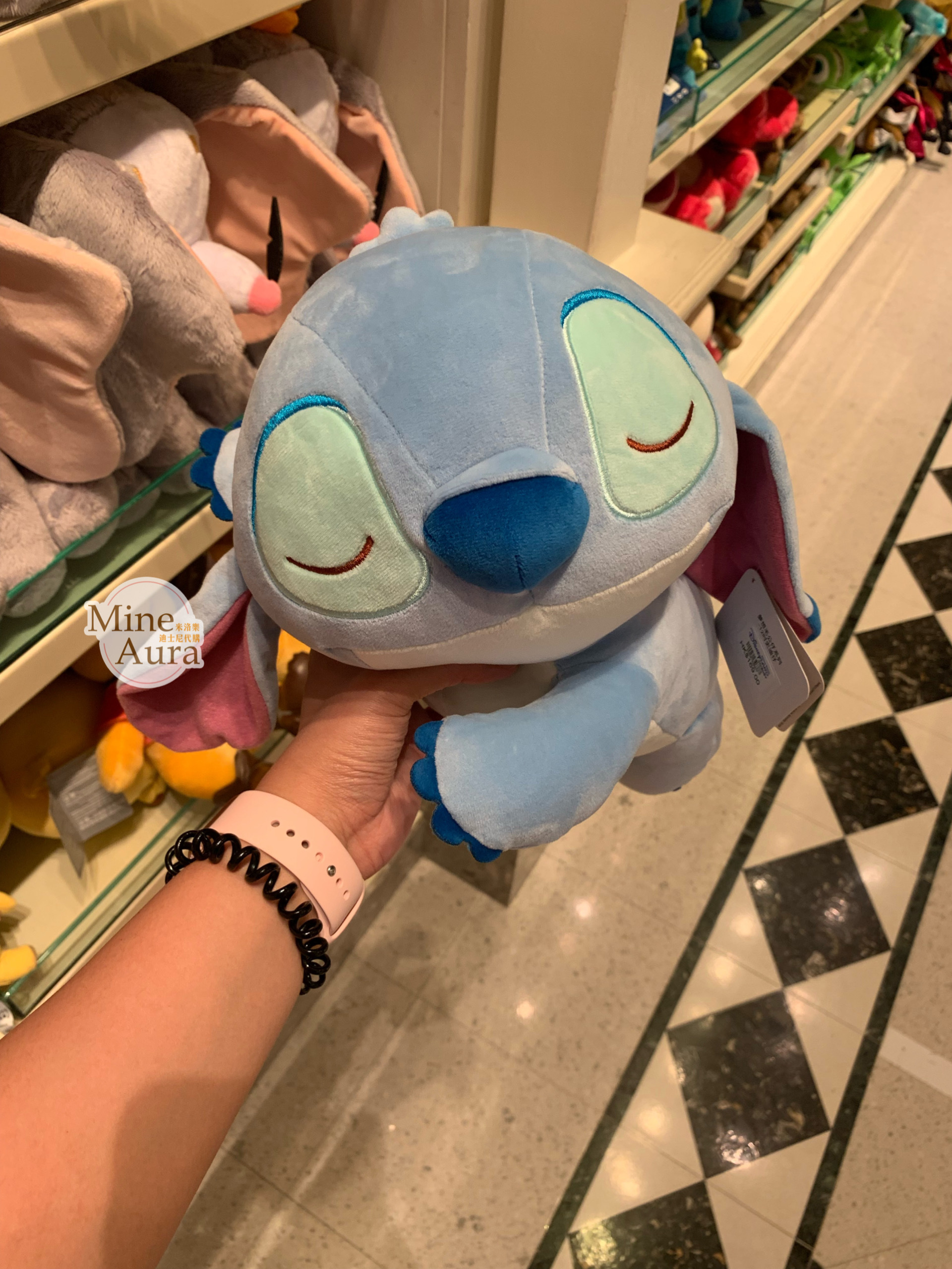 (現貨) 夢想系列 史迪奇 Stitch 趴趴睡顏 睡姿 趴姿 娃娃 玩偶 星際寶貝 Lilo & Stitch -香港迪士尼樂園