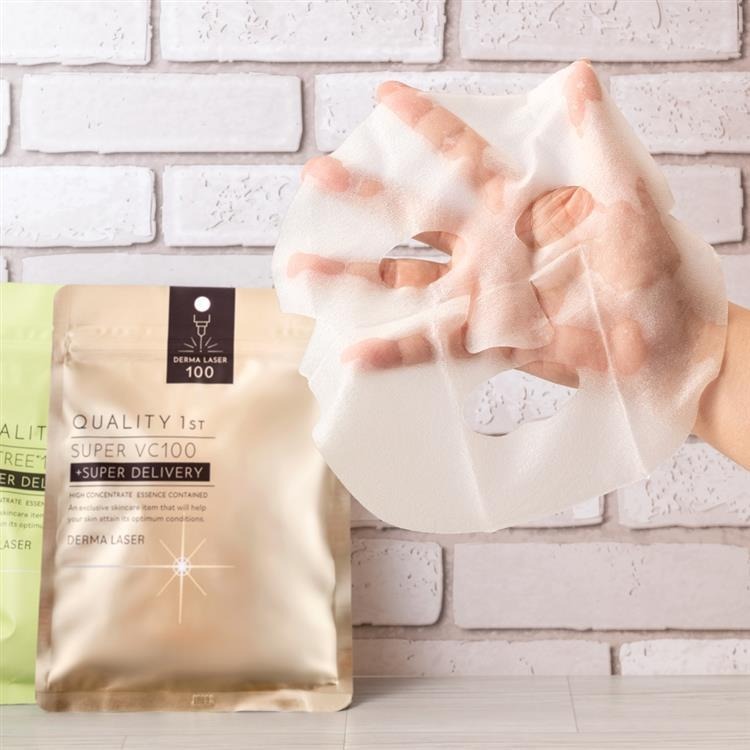 QUALITY 1ST Super VC100 Derma Laser Mask 7pcs