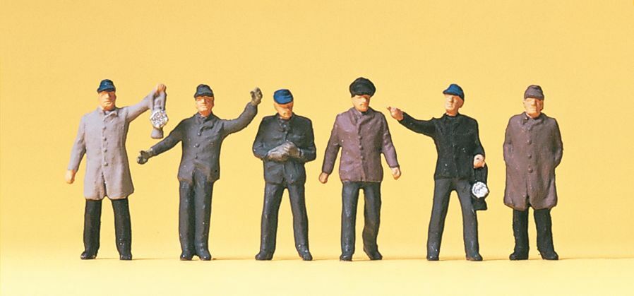 Preiser 14018 HO規 DB 德鐵調車員