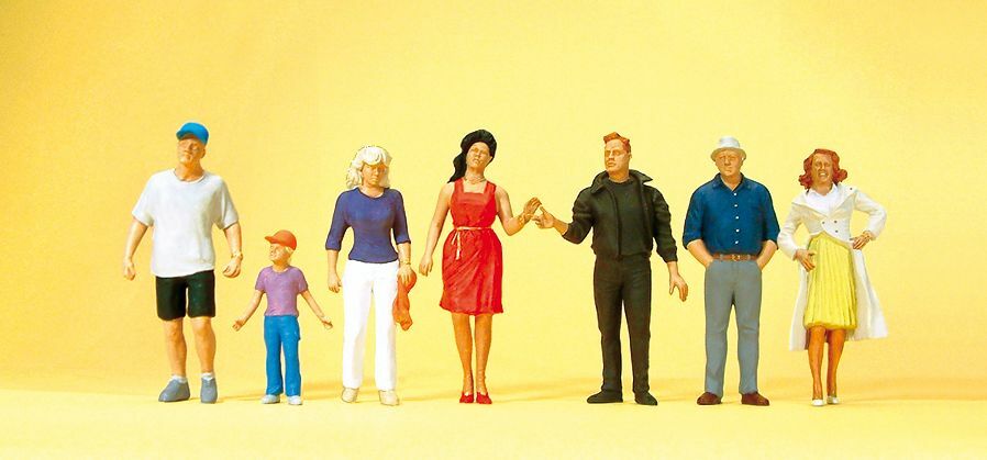 Preiser 10541 HO規 路人