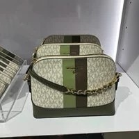 [S] MICHAEL KORS 32S2ST9C7U JET SET CHARM LARGE DOME CROSSBODY, LT SAGE/OLIVE, 196163138039 (SMK198)