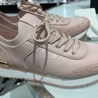 [S] MICHAEL KORS JENKINS KNIT TRAINER, POWDER BLUSH, 49F0JNFS2D-POWDERBLUSH (SMK200)