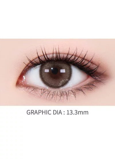 [預訂][日拋] Lensme Original 1 Day Series Blonty Milkchoco 每日拋棄彩妝隱形眼鏡｜每盒10片