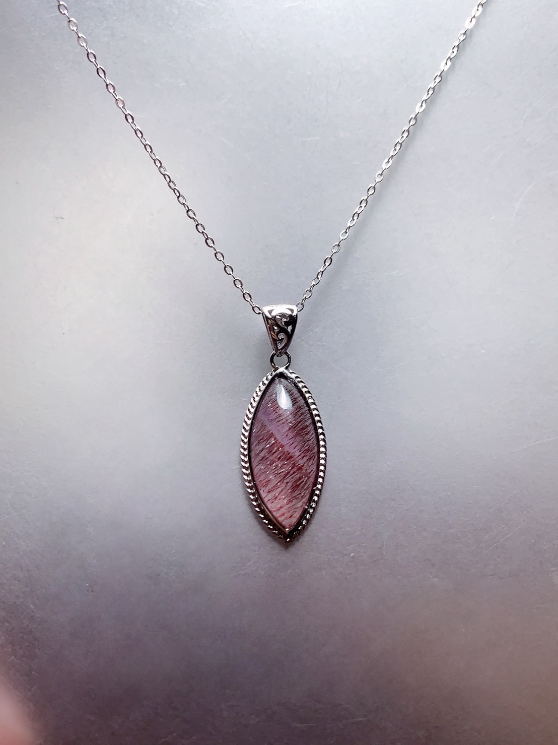 收藏等級超七草莓晶銀項鍊丨愛情與人緣丨立秋