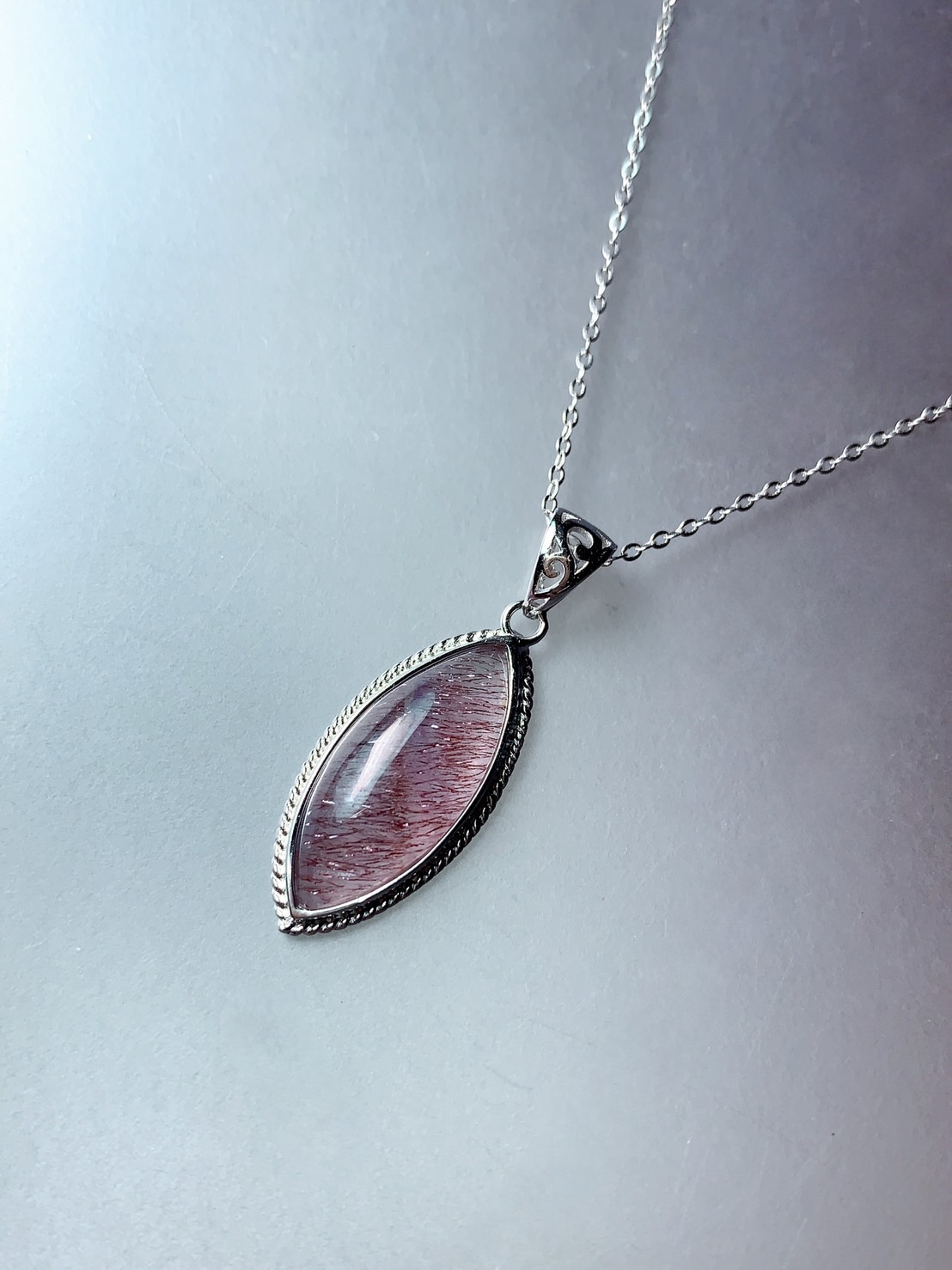 收藏等級超七草莓晶銀項鍊丨愛情與人緣丨立秋