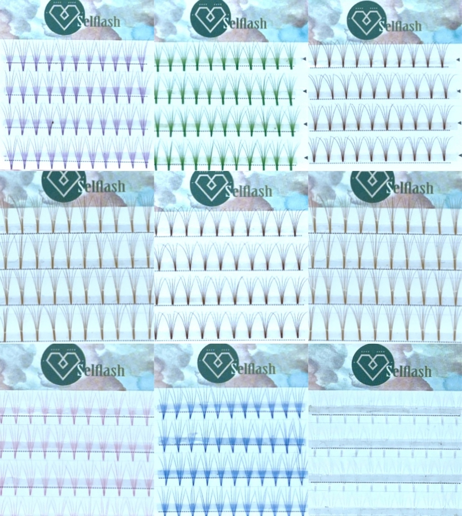 人気の彩色睫毛 Colour Eyelash 登場！！