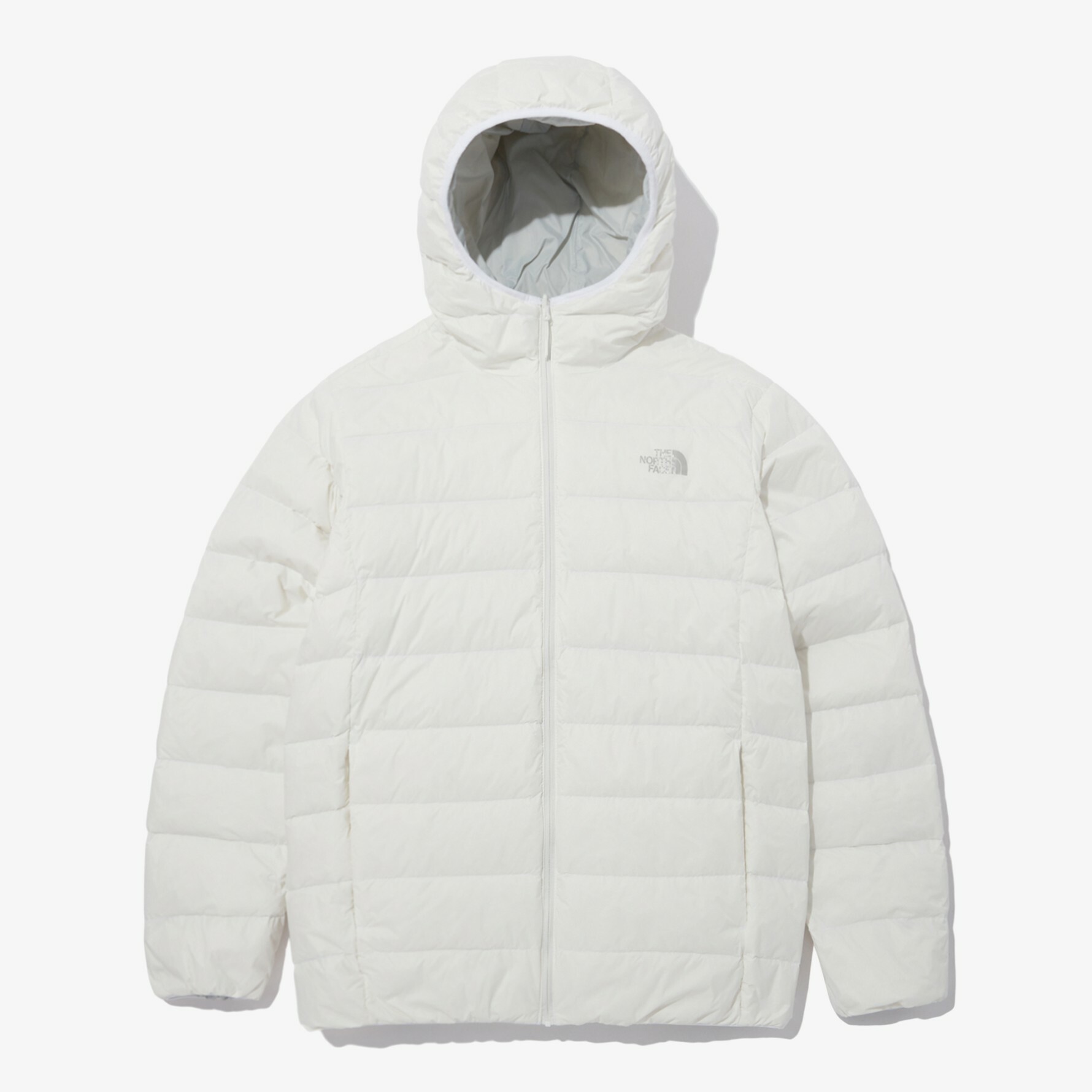 THE NORTH FACE VERMONT RVS 輕量 羽絨 雙面穿 連帽外套 白 NJ1DN63A