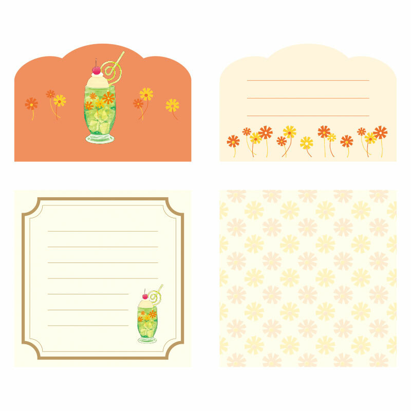 Aderia Retro x Ryu-Ryu Memo Pad－Alice (Japanese Stationery Brand)