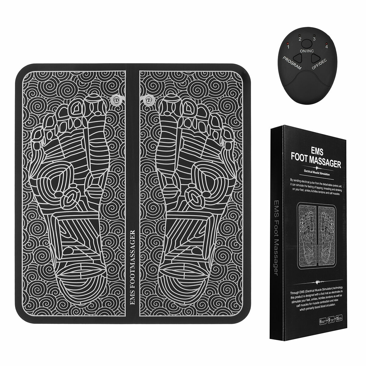 EMS脈沖腳部按摩墊