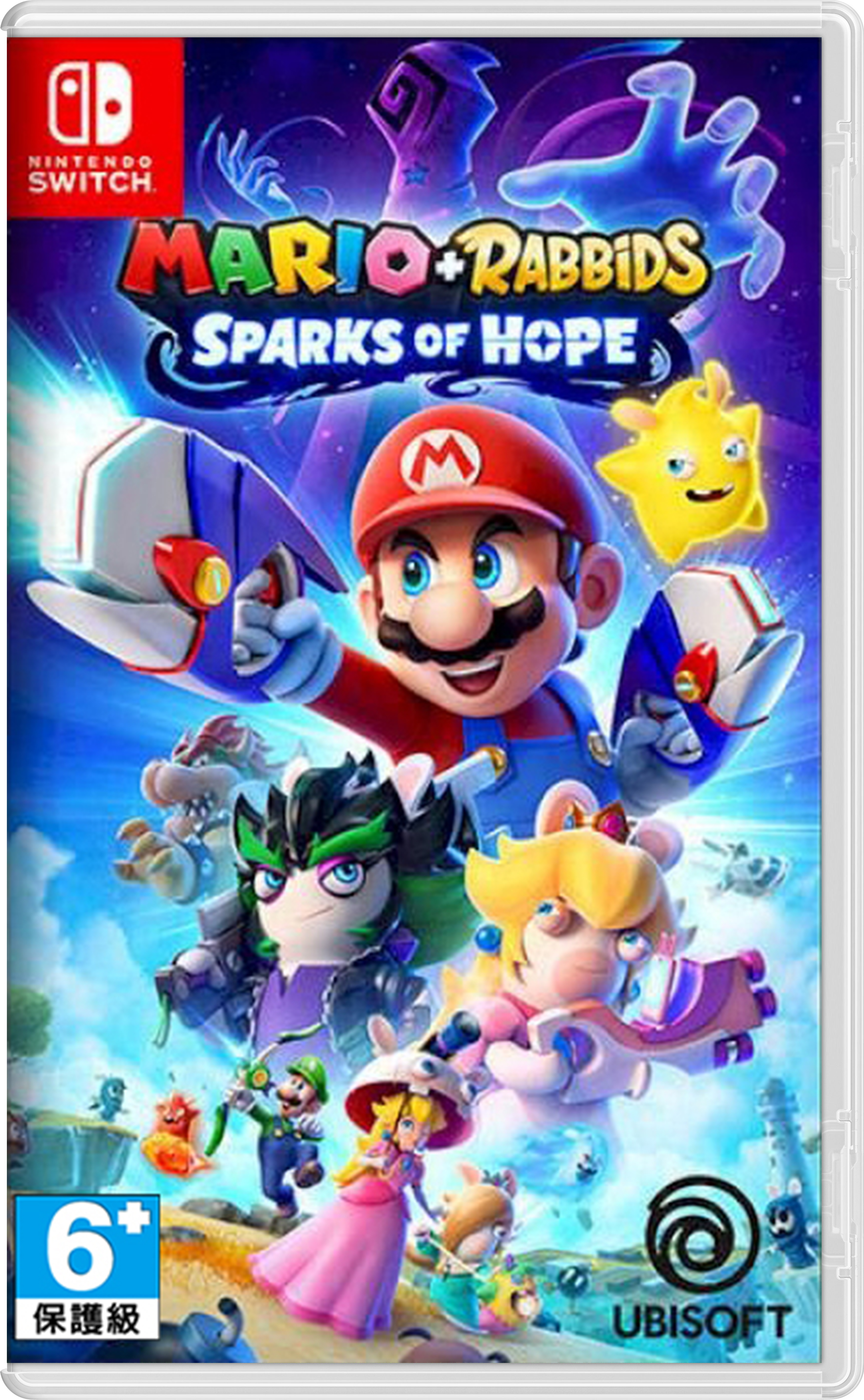 NS 瑪利歐 + 瘋狂兔子 希望之星 中文宇宙版