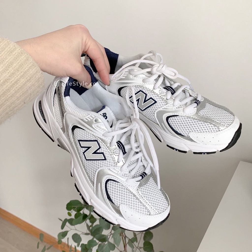 NEW BALANCE 530 NB530 白銀白銀藍奶茶米色增高MR530SG MR530SH白銀