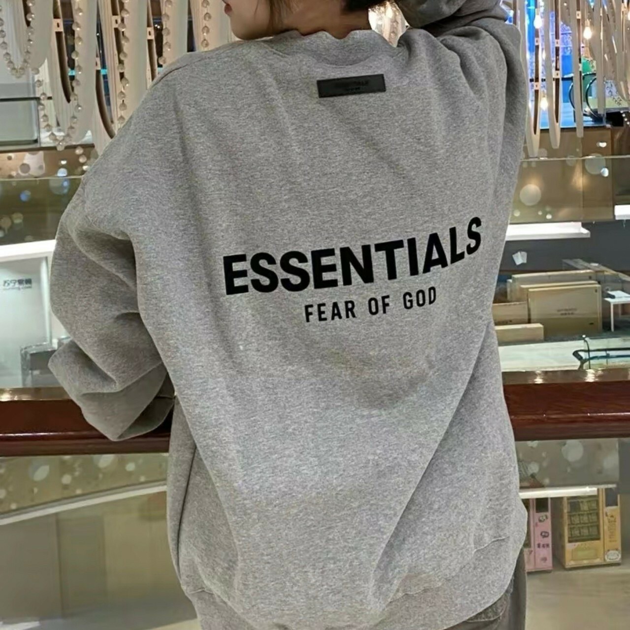 FOG Essentials 植絨字體雙面Logo 衛衣 長袖 大學T