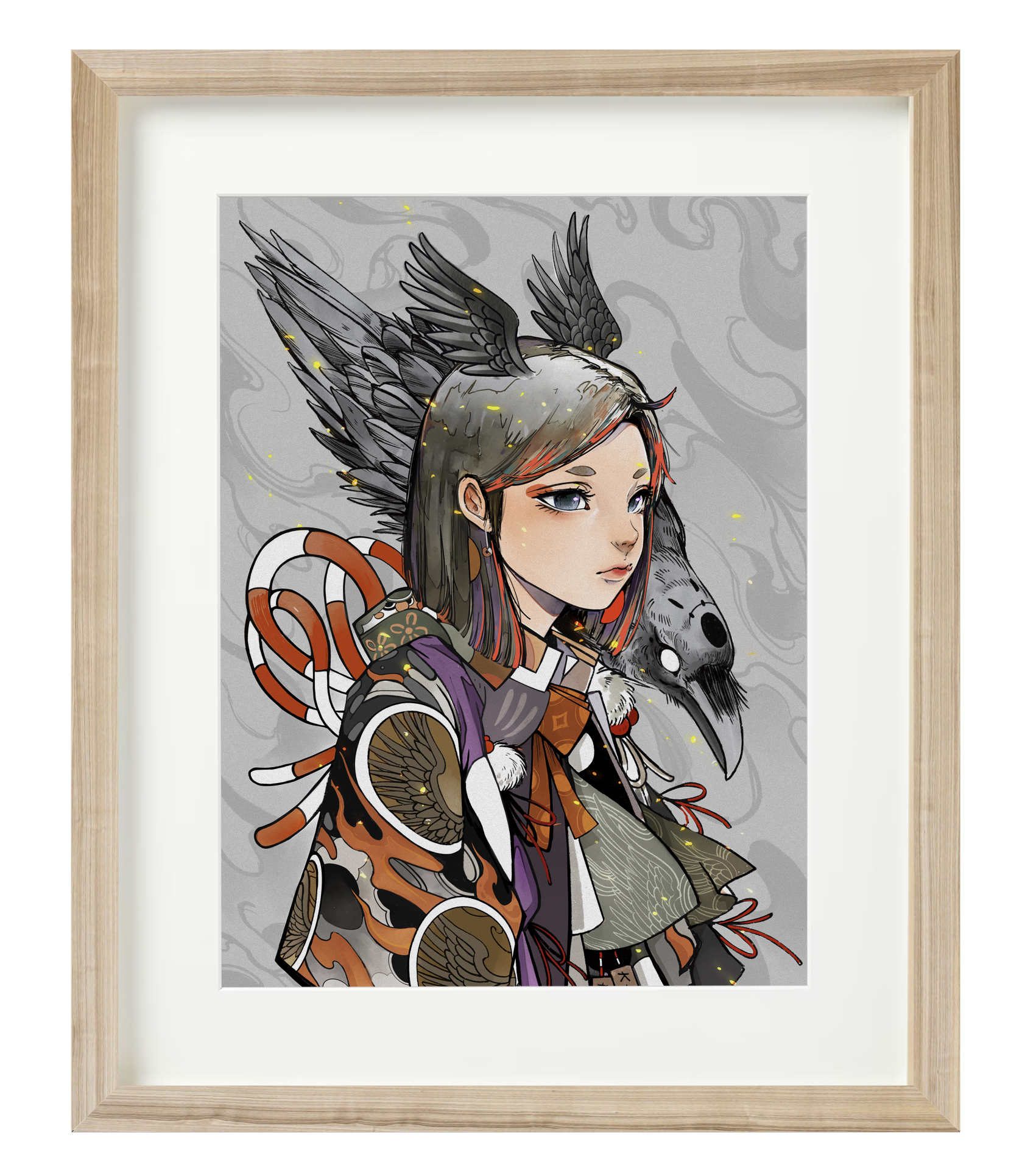 Orangebeard Poster ‹ 姉妹ふたご-竜と羽 › ╭ 2款 ╮