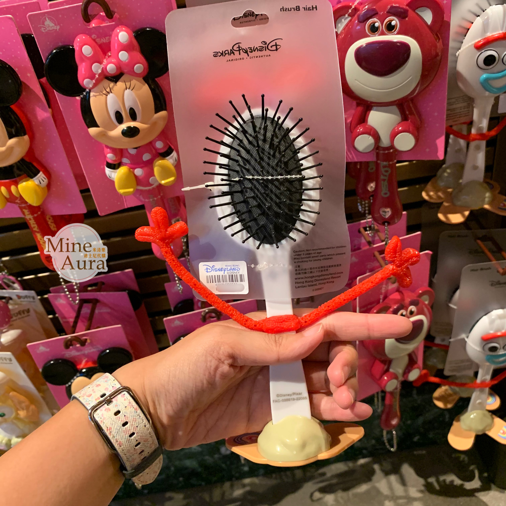 叉奇 Forky 立體造型 梳子 美髮梳 玩具總動員 Toy Story -香港迪士尼樂園