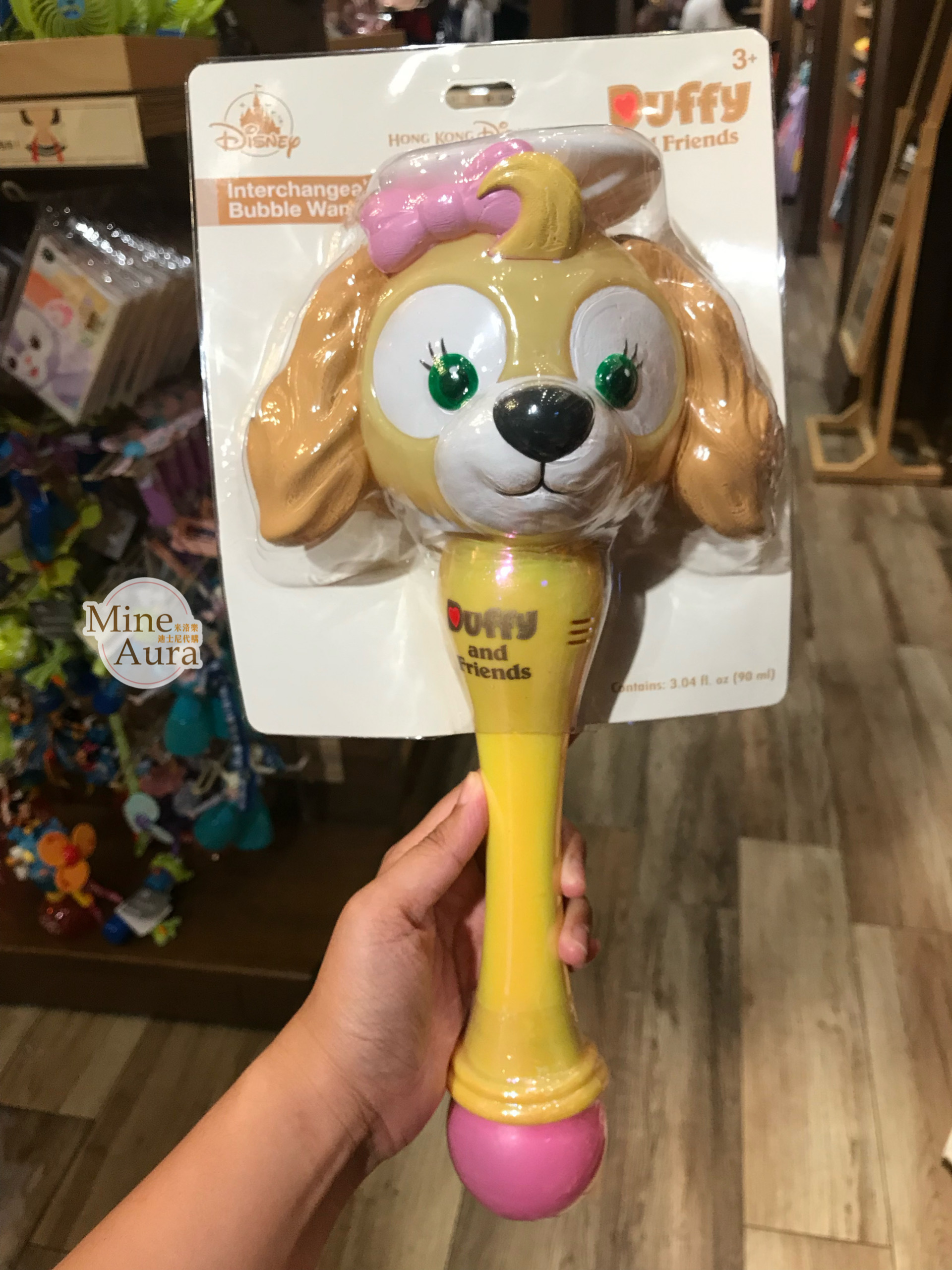 可琦安 餅乾 CookieAnn 大頭 造型 泡泡機 -香港迪士尼樂園