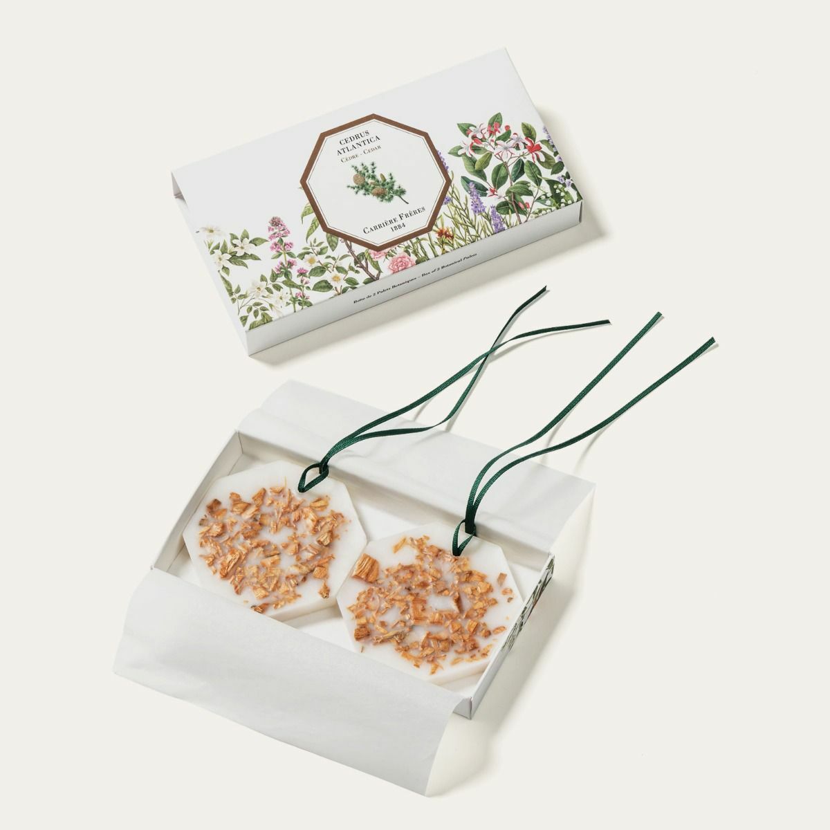 CEDAR 雪松 香磚二入組 - Carrière Frères