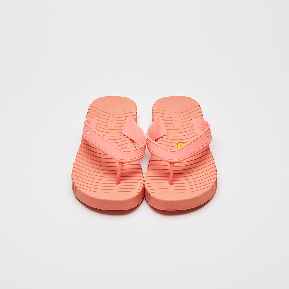 [出清商品售出無退換] SUICOKE VON OG-S2006 鮭魚粉 夾腳拖 防水 人字拖 拖鞋 黃金大底 耐磨【SK22S2006SA】