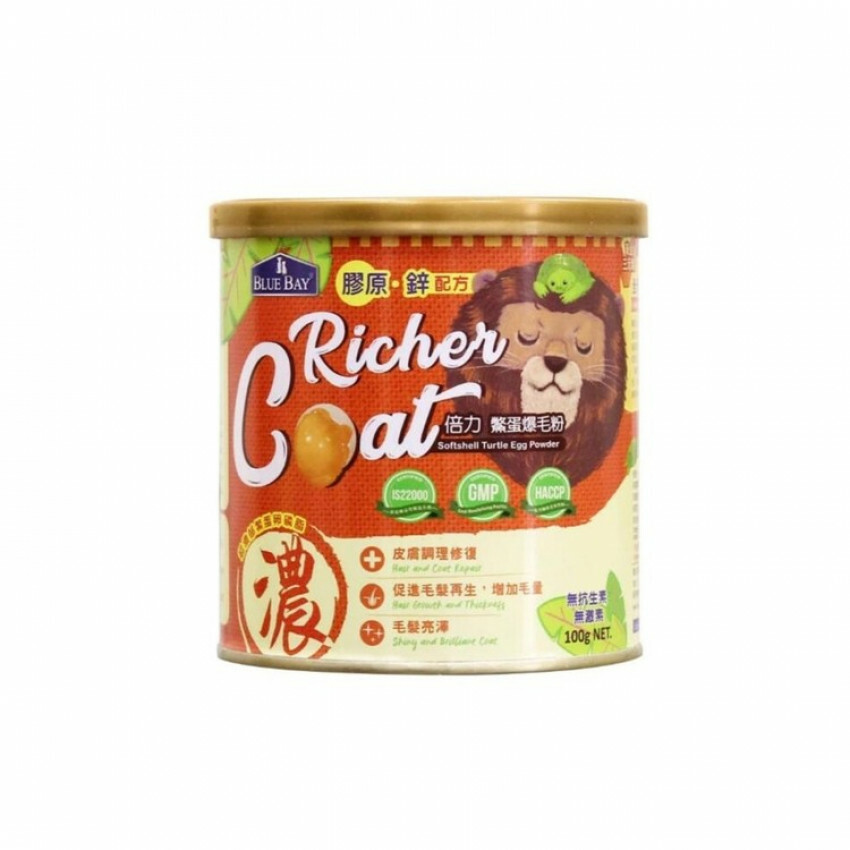 Blue Bay 鱉蛋爆毛粉 (100g, 180g)