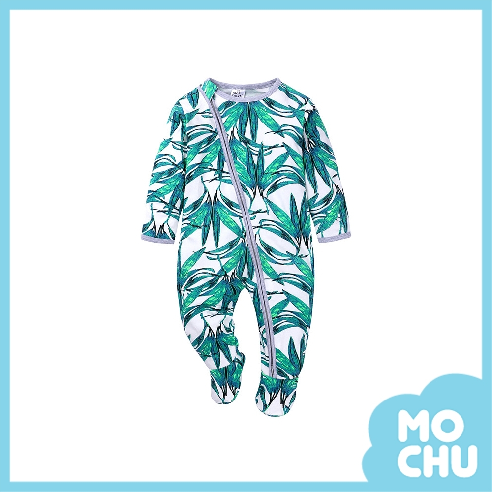 滿滿竹葉長袖連身衣(包腳款)