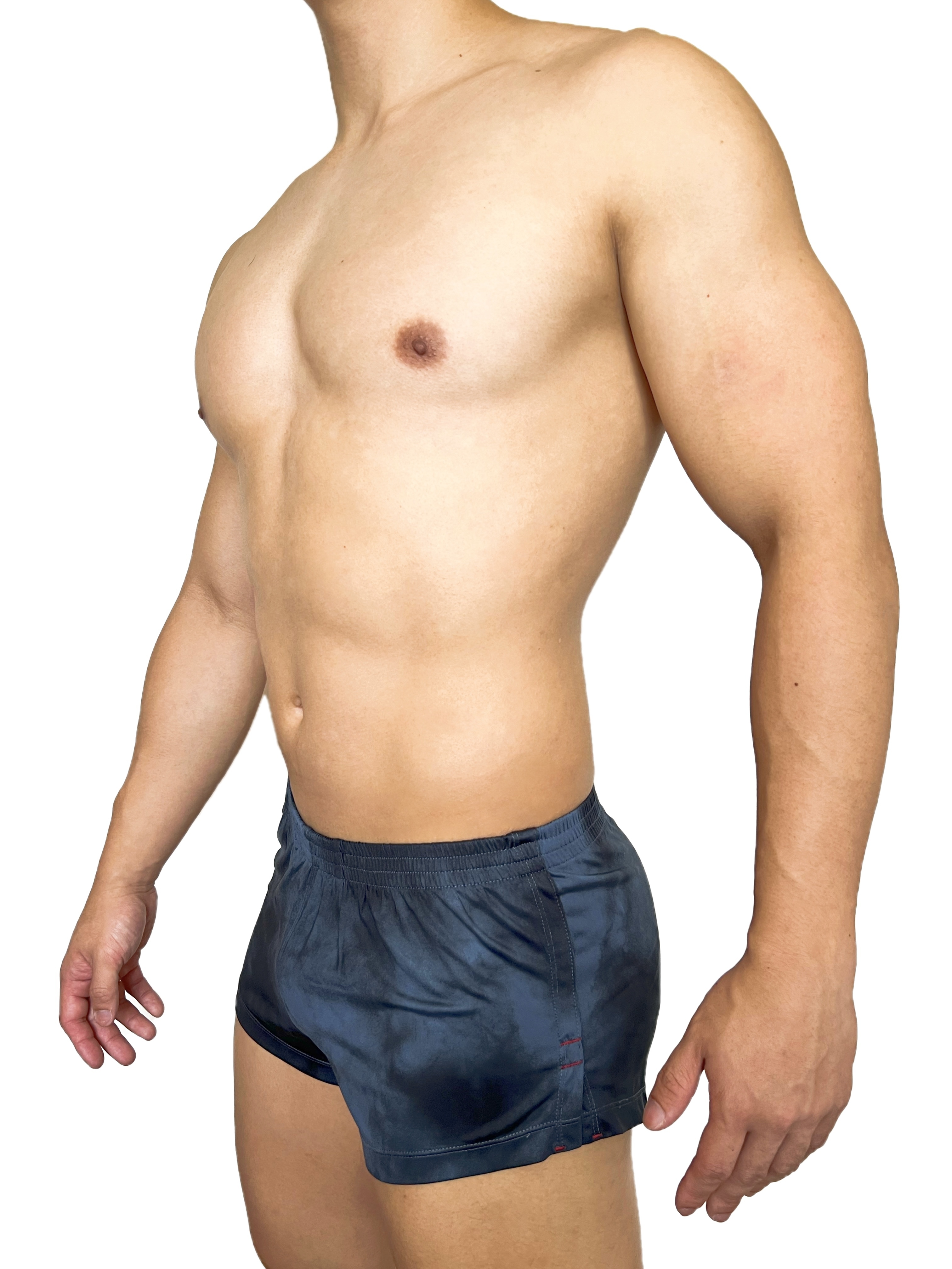 Indigo Boxer 藍染四角褲 靛藍染色