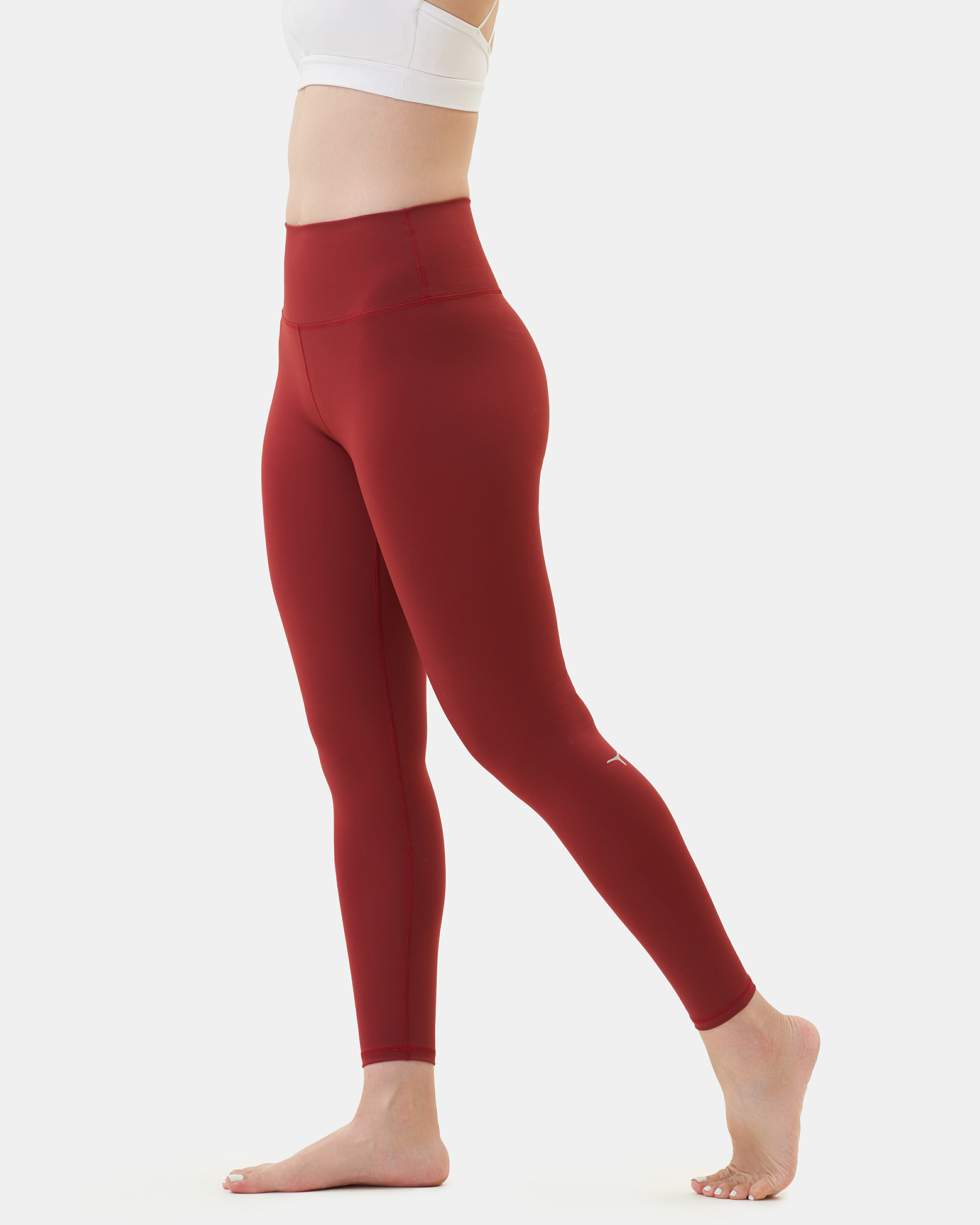 個性日常緊身褲 (梅洛酒紅)