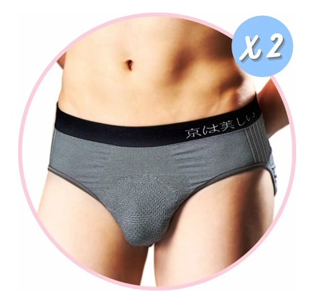 【京美】男性能量銀纖維鍺石火耀褲(三角/四角)