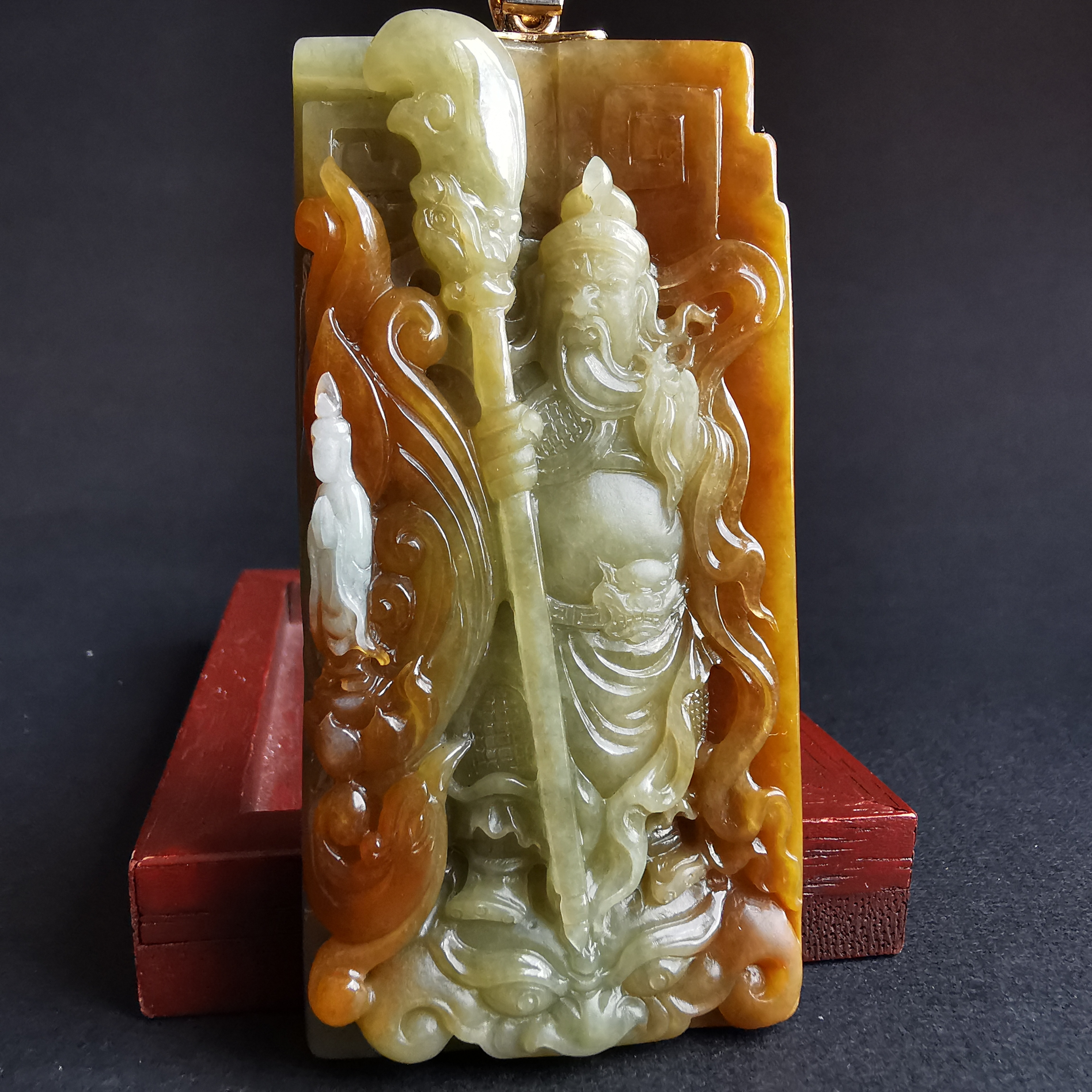 關公義薄雲天, 天然翡翠A玉, 緬甸玉, Jade, Jadeite