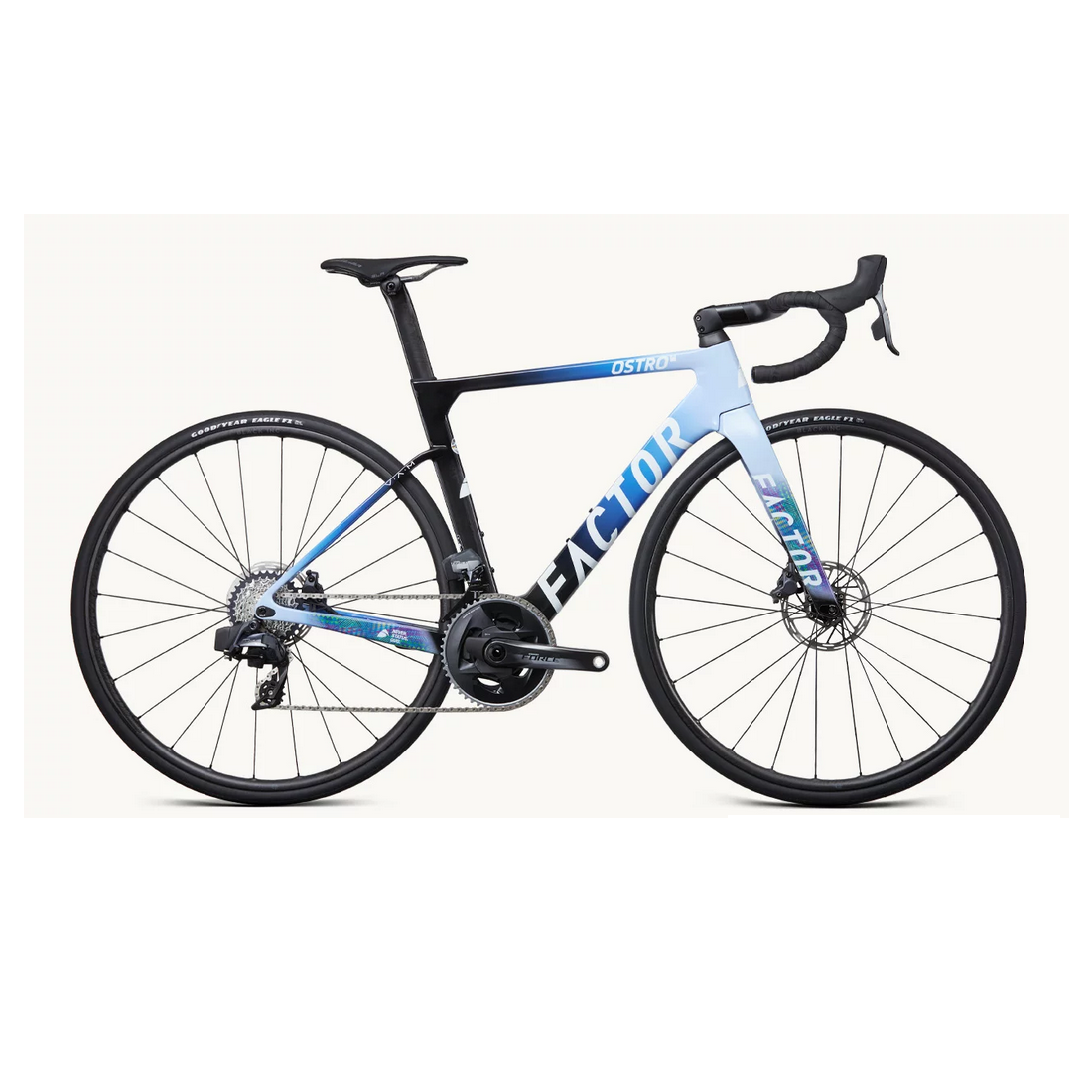 Factor Ostro VAM 2022 TDF Limited Edition Road Disc Frameset (Without Barstem)