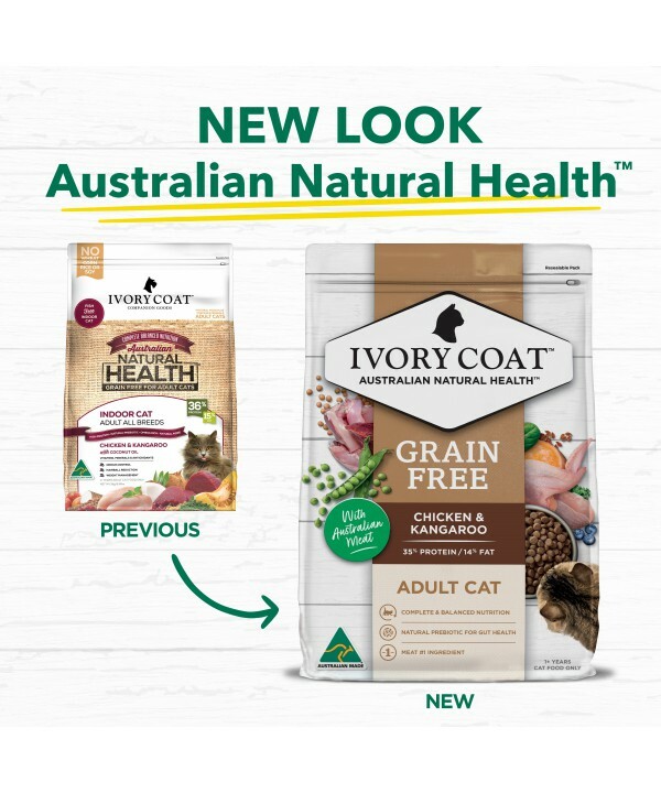 Ivory Coat - 袋鼠肉雞肉成貓配方 2KG / 4KG [貓用]