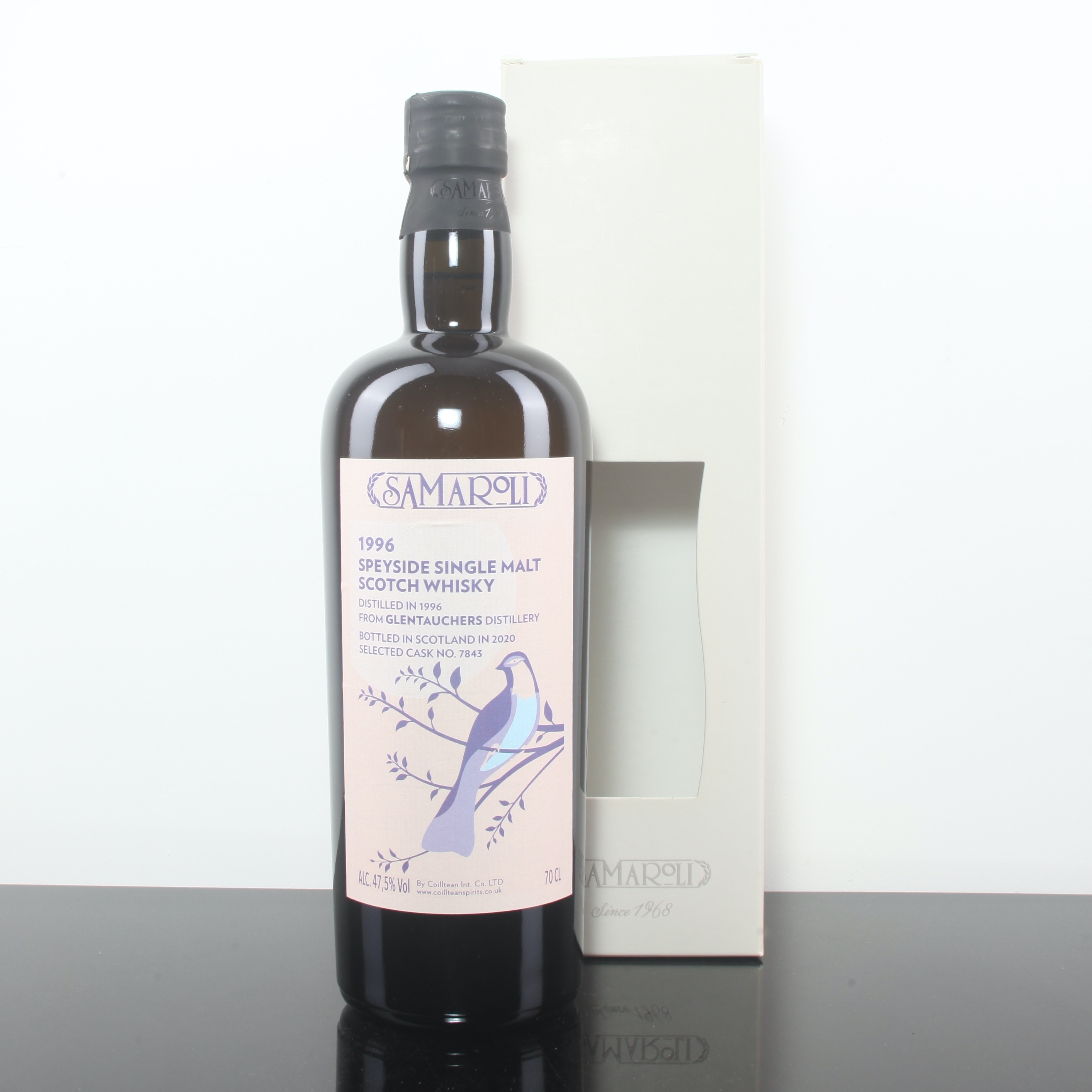 Samaroli Glentauchers 1996  23YO #7843 47.5% @