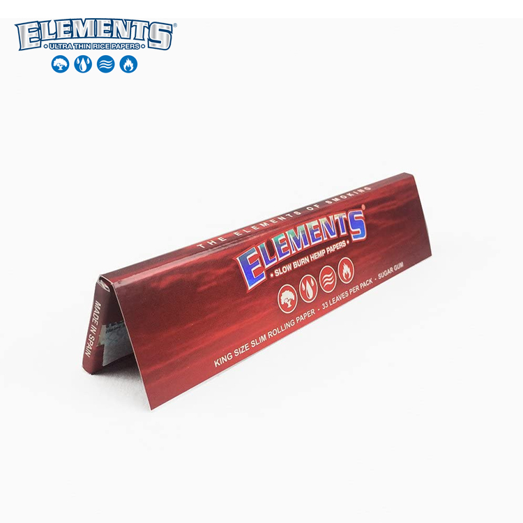 🇪🇸 Elements -  Red Hemp Rolling Papers 漢麻有機捲煙紙