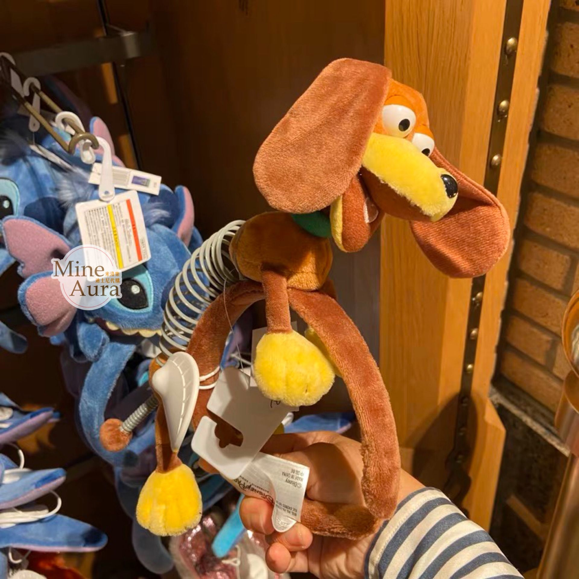 彈簧狗 Slinky Dog 造型 髮圈 髮箍 玩具總動員 Toy Story -上海迪士尼樂園