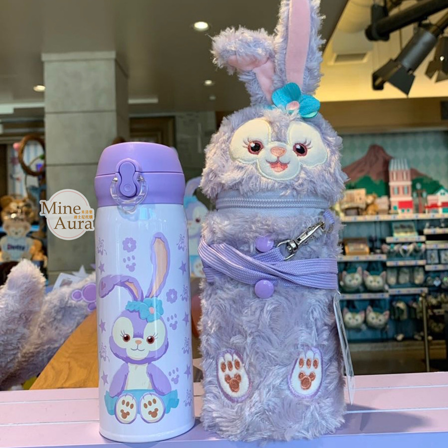 史黛拉露 星黛露 StellaLou 保溫瓶+絨毛造型杯套 -上海迪士尼樂園