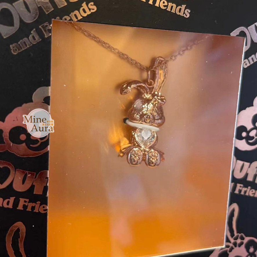 史黛拉露 星黛露 StellaLou 立體造型 吊墜 項鍊 -上海迪士尼樂園