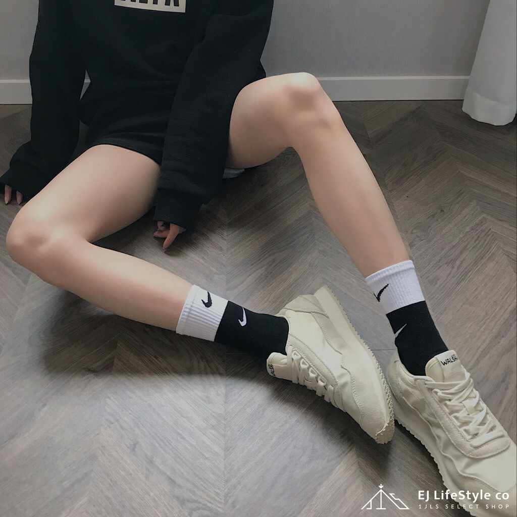 NIKE EVERYDAY PLUS 雙層襪 長襪 中筒襪  黑白 粉 秋冬  DD2795-609 DD2795-011 / 現貨