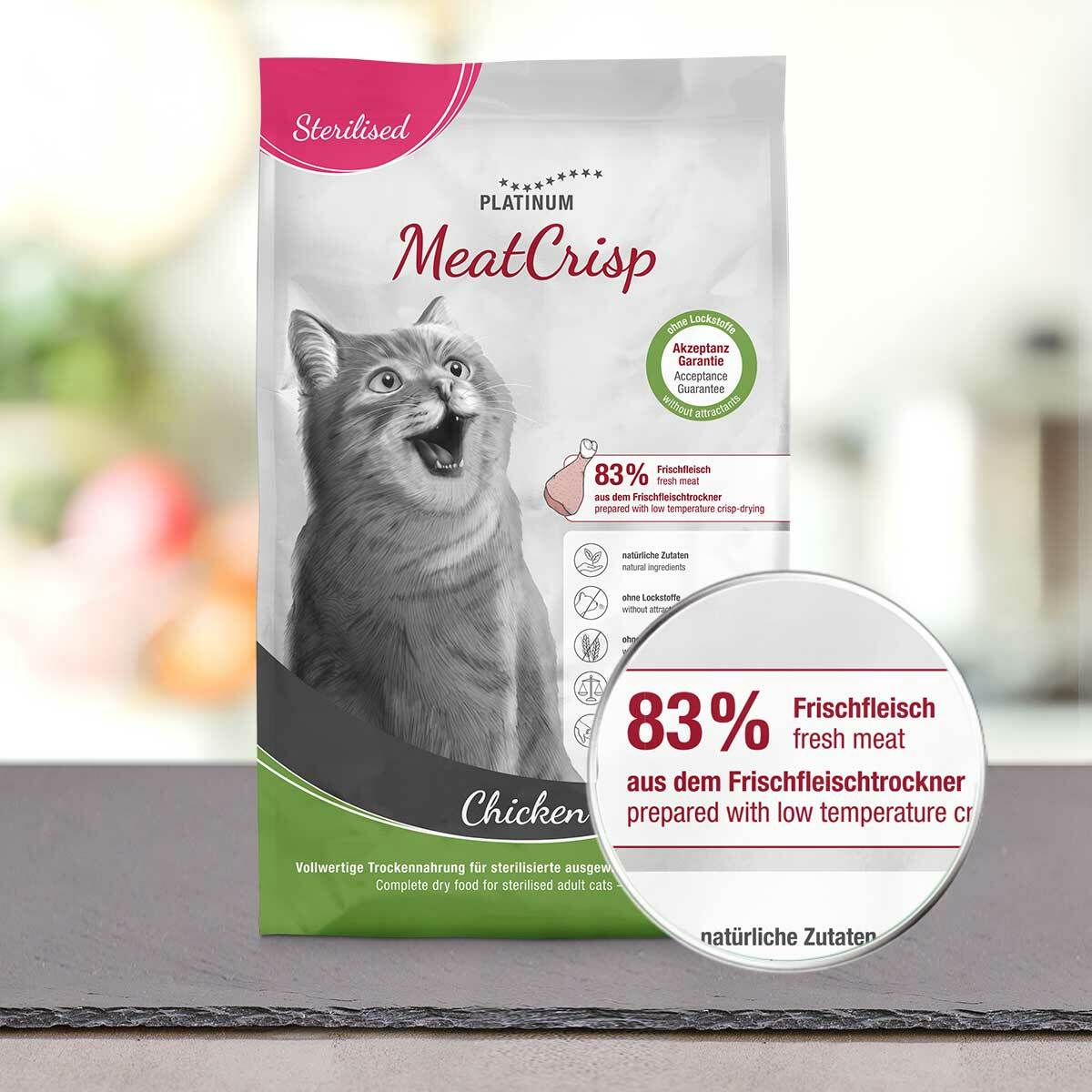 白金鮮雞肉脆(絕育貓配方) 400g/3.3lb/6.6lb