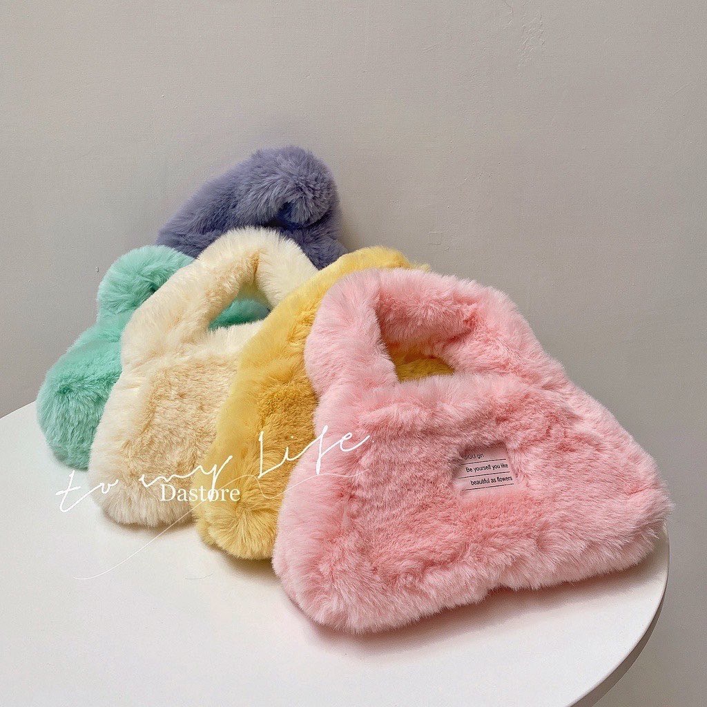 超可愛糖果毛毛包/六色/雲朵包