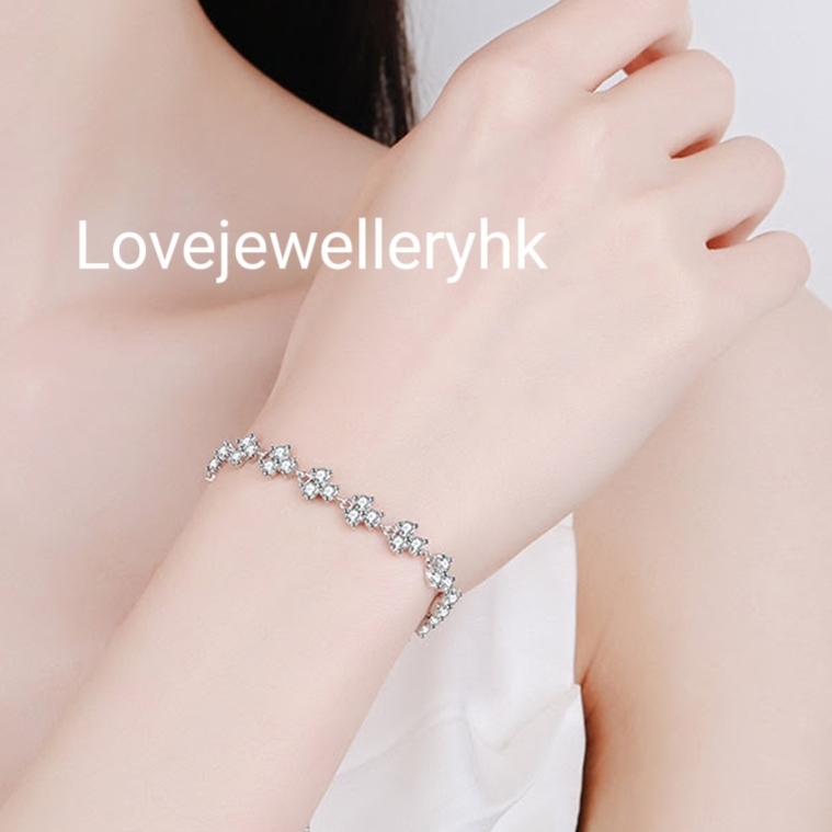 三葉草莫桑手鍊    B4.2C020