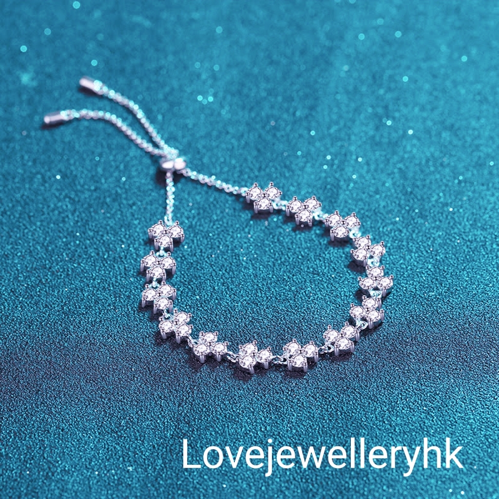 三葉草莫桑手鍊    B4.2C020