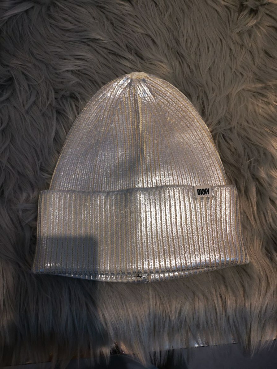 [S] DKNY BEANIE,WHITE , T4190071-WHT (SD221)