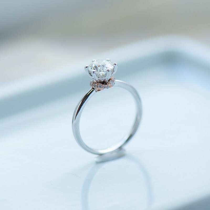 18K Diamond Ring Setting