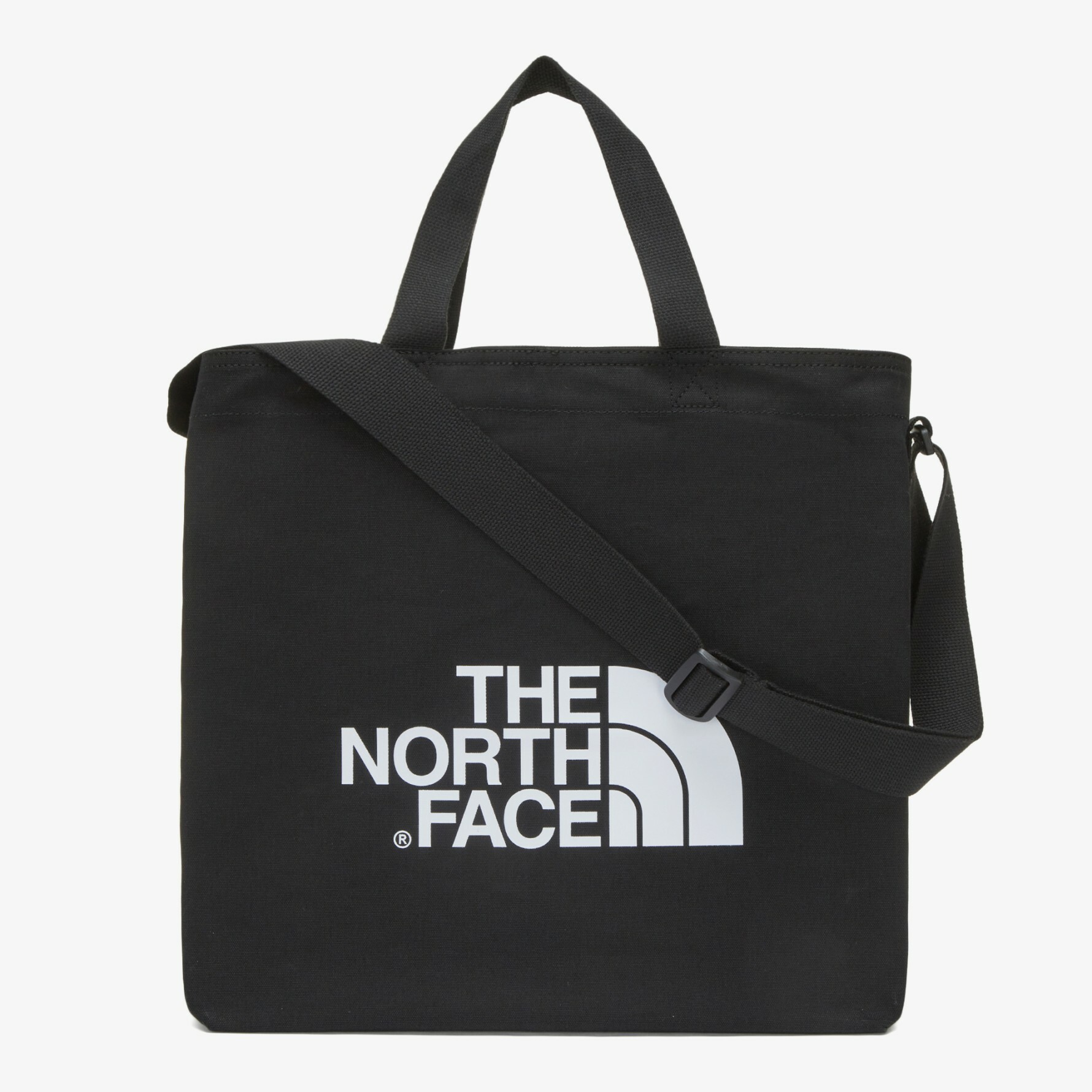 THE NORTH FACE 白標 BIG LOGO 肩背包 手提包 基本款 黑 NN2PN61J