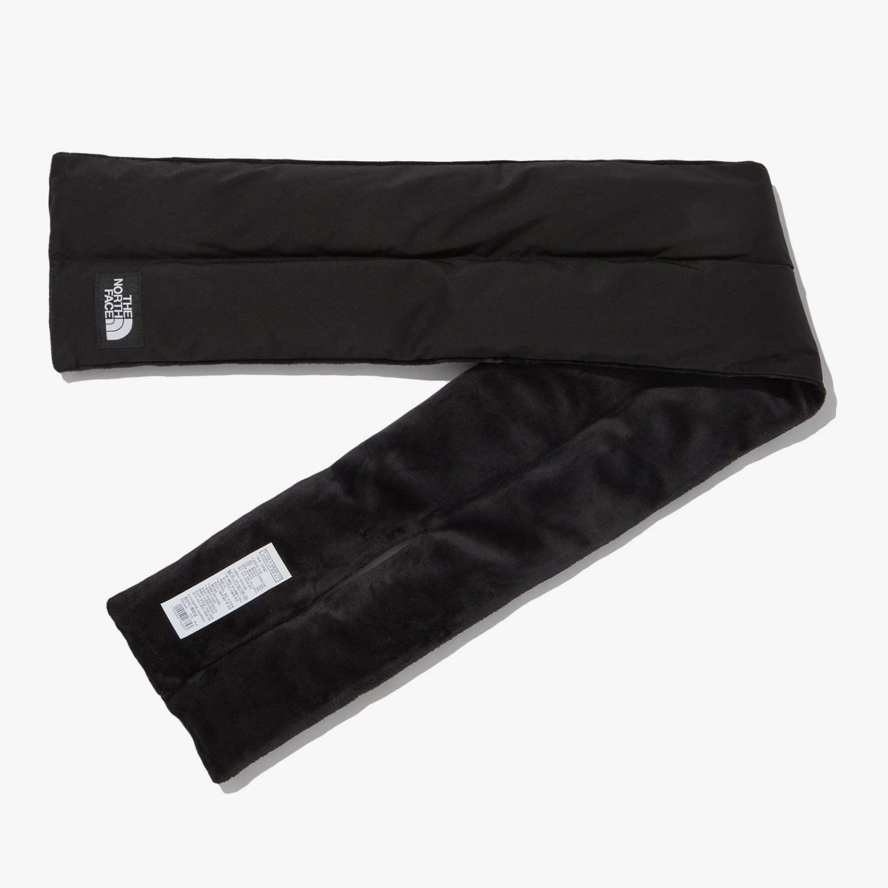 THE NORTH FACE 白標 ON-BALL COMPACT 羽絨 圍脖 圍巾 黑 NA5IN52J