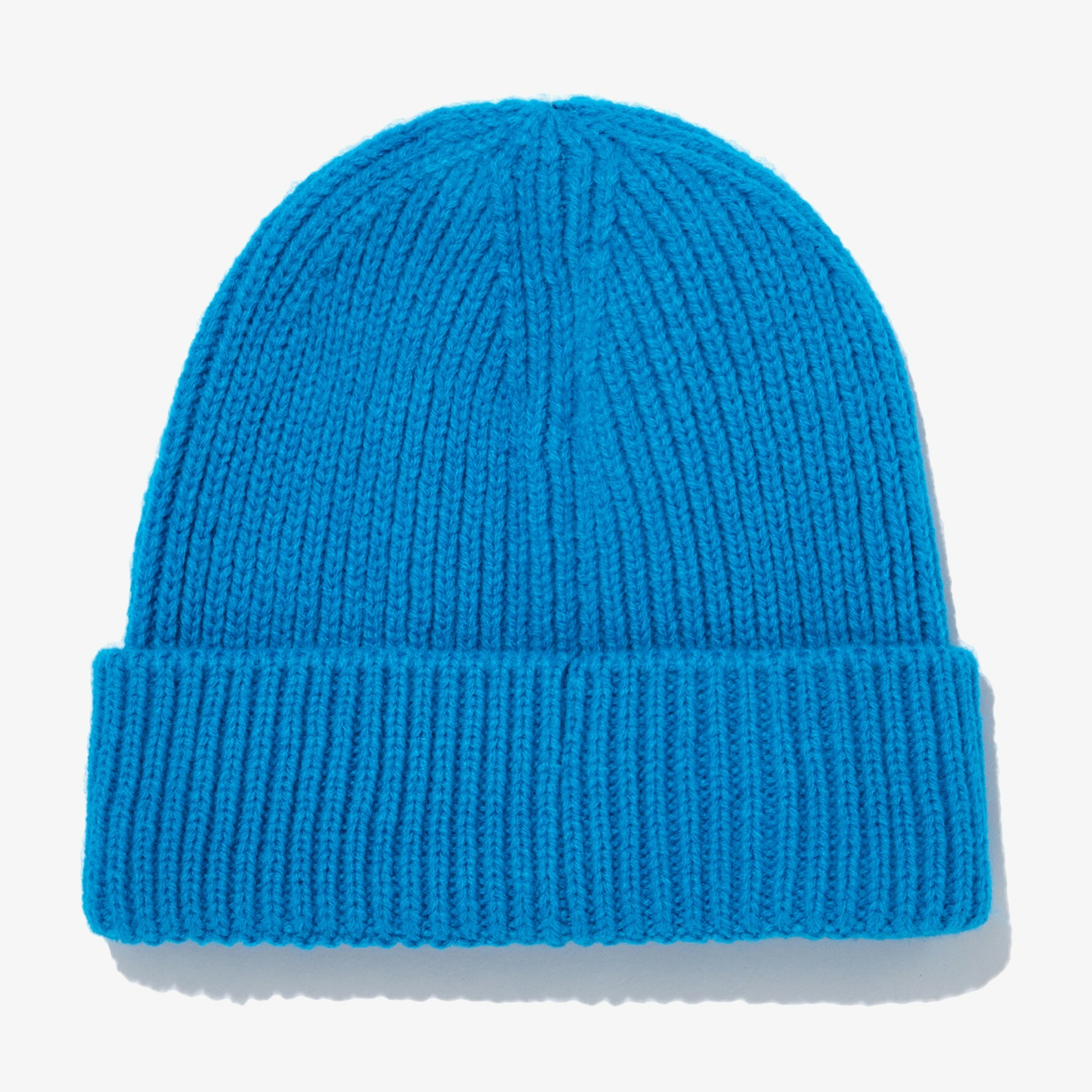 THE NORTH FACE LOGO BOX CUFFED 22AW 毛帽 藍 NE3BN72B