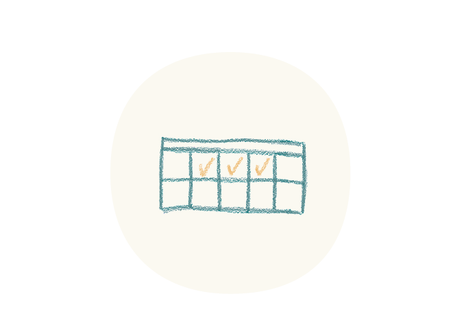 確認檔期，後預約