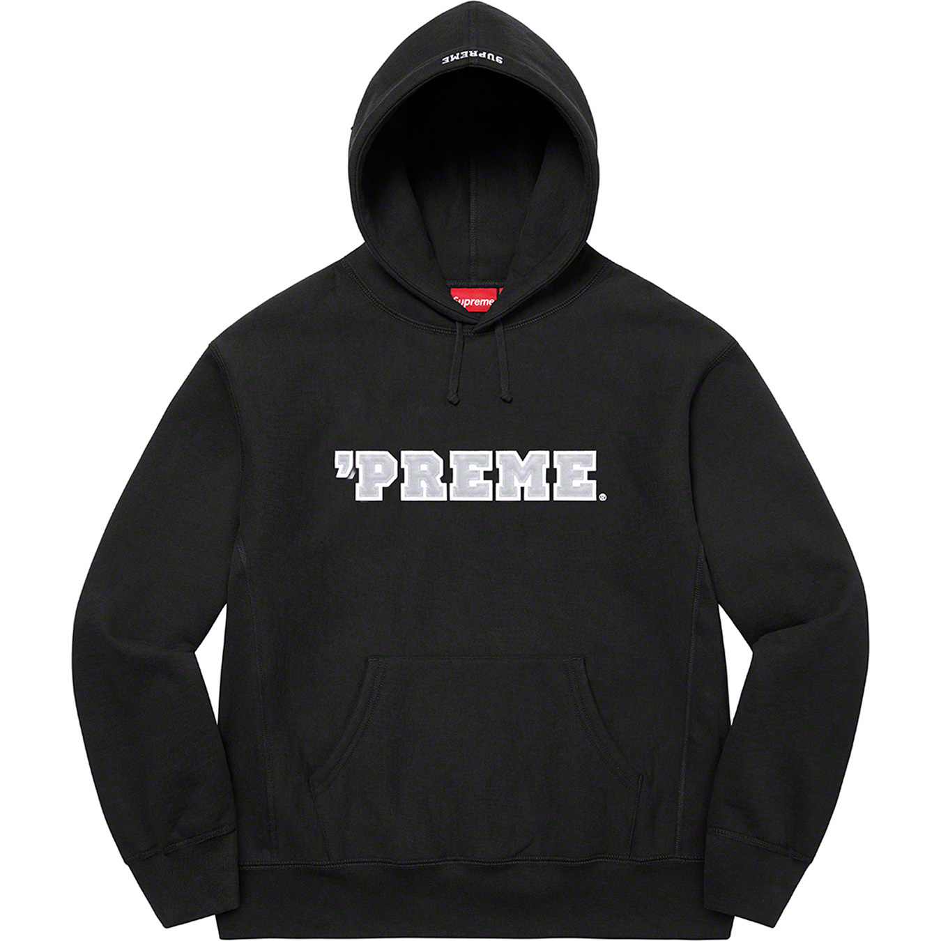 Supreme FW22 PREME HOODIE BLACK