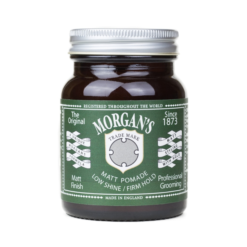 英國 MORGAN'S POMADE 啞色強力定型水溶性髮油 100g